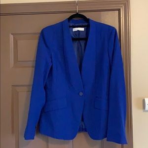 Royal blue blazer